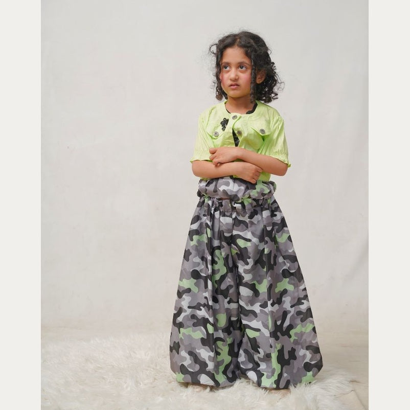 Camouflage Suit 3 Piece