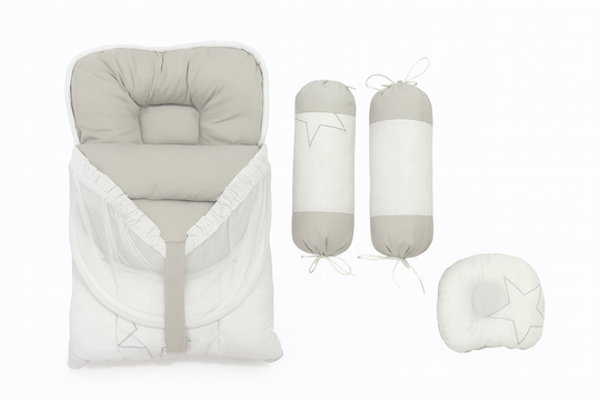 Ld Mother Care 4-Pcs Carry Nest 2In 1