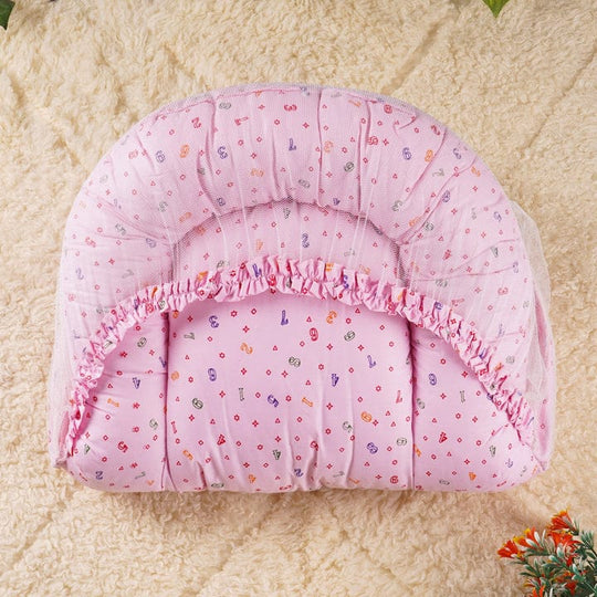 Fr Round Bed Net Printed