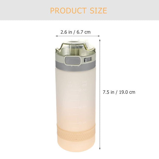 Light  Pink Water Bottle 600 Ml