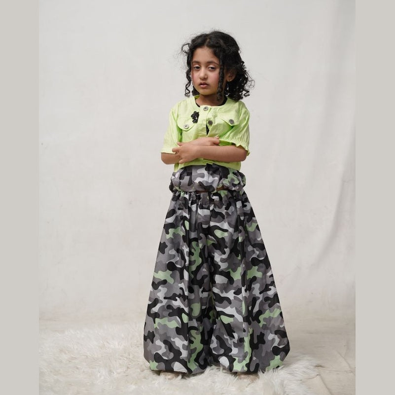 Camouflage Suit 3 Piece