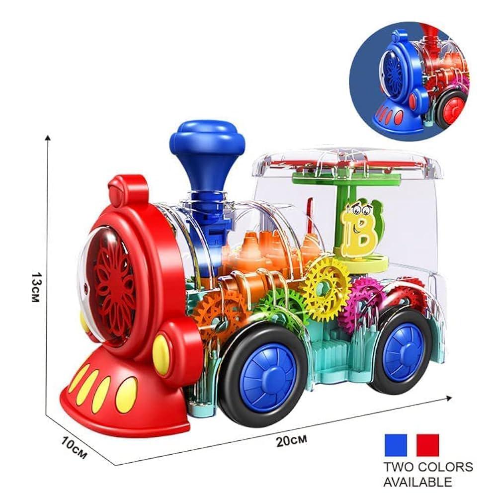 Transparent Gear Train