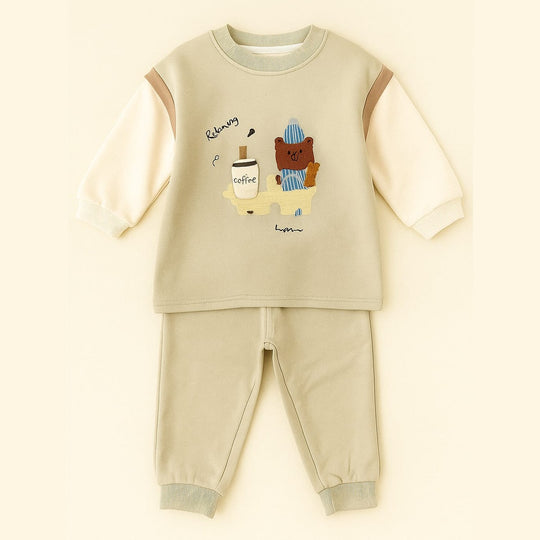 Coffee Bear Baby Suit