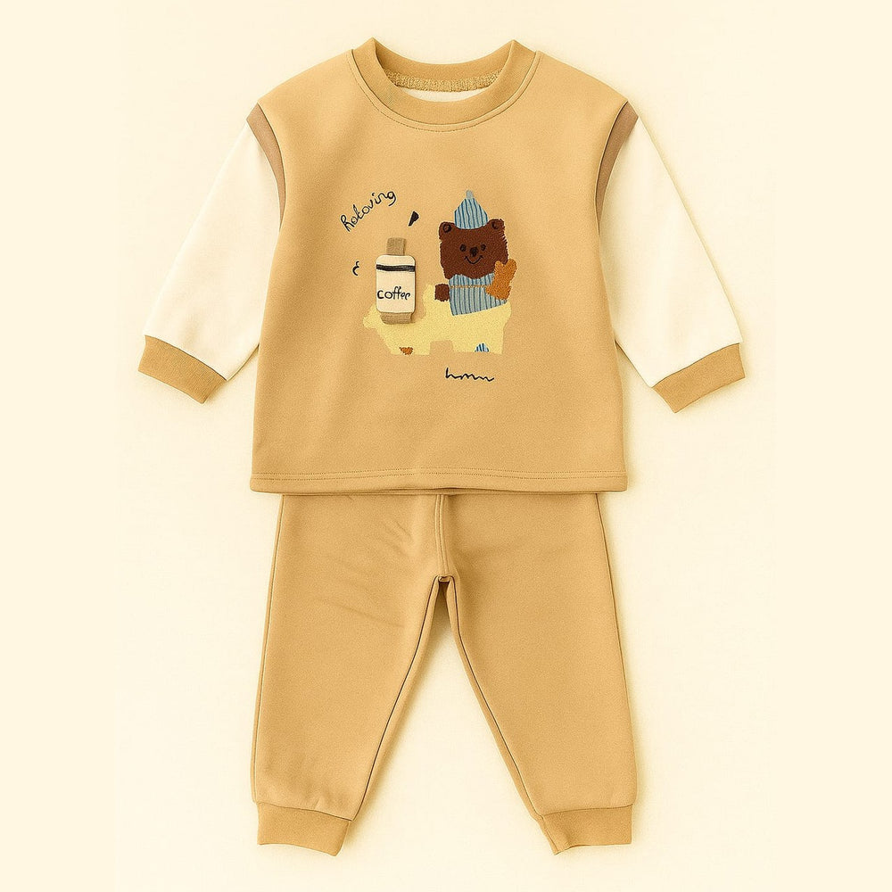 Coffee Bear Baby Suit