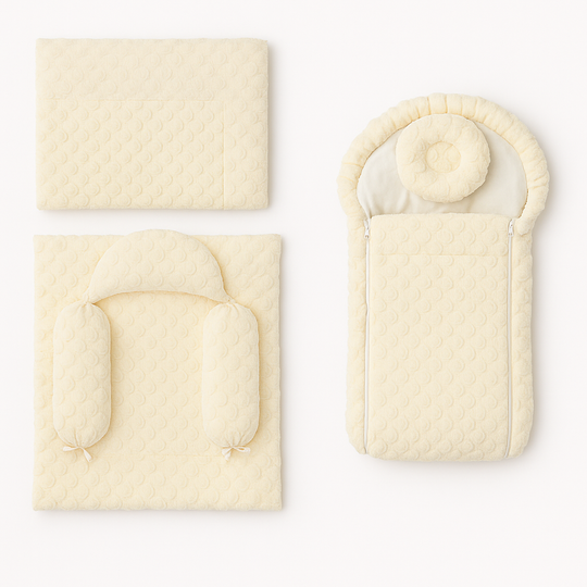 Dubai 7-Pcs Bed Set Squre Fur