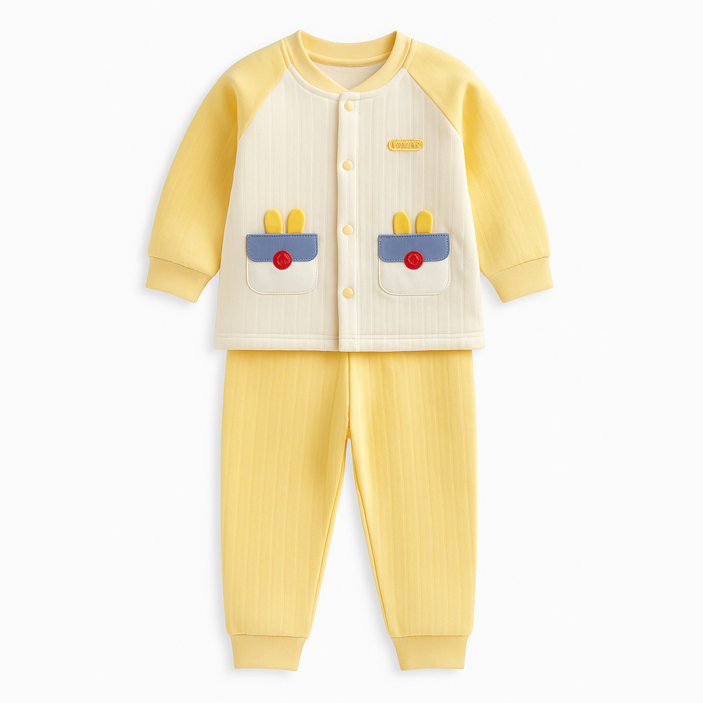 Pajama Suit Velvet Mix