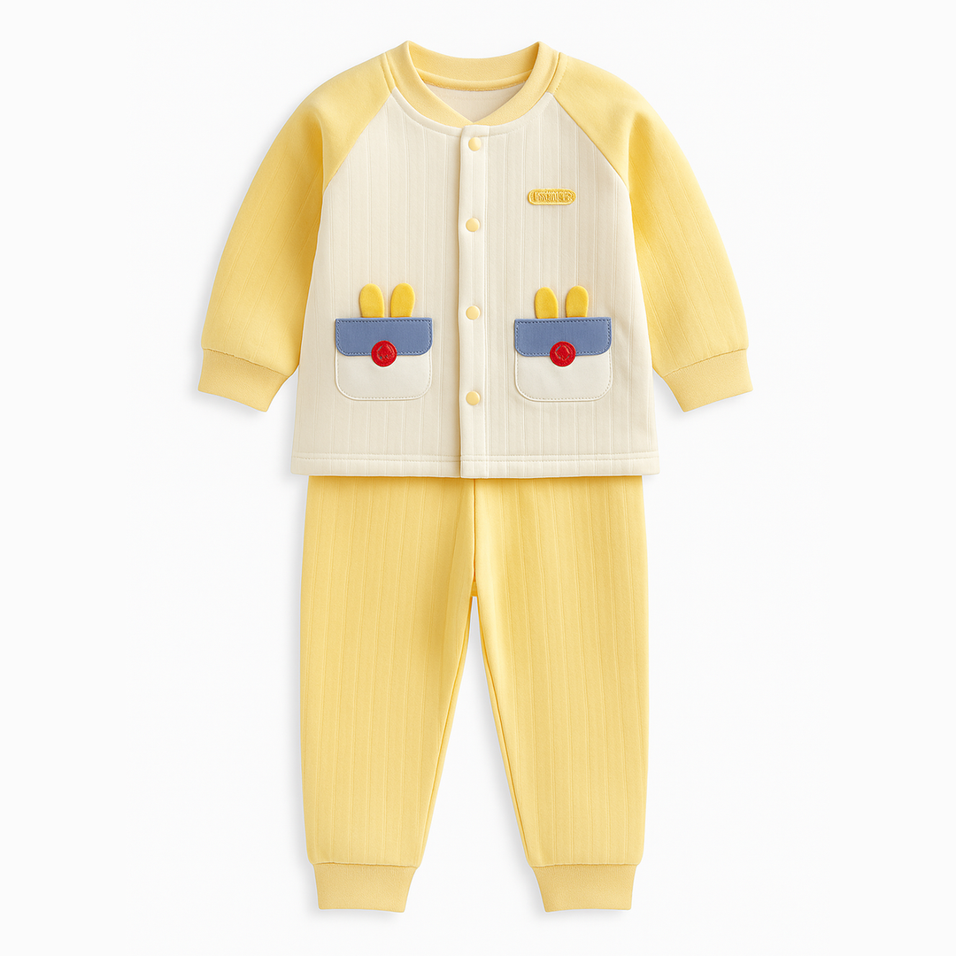 Pajama Suit Velvet Mix