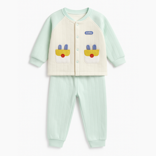 Pajama Suit Velvet Mix