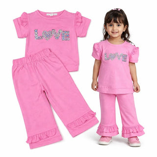 Glitter Cotton Co-ord Set