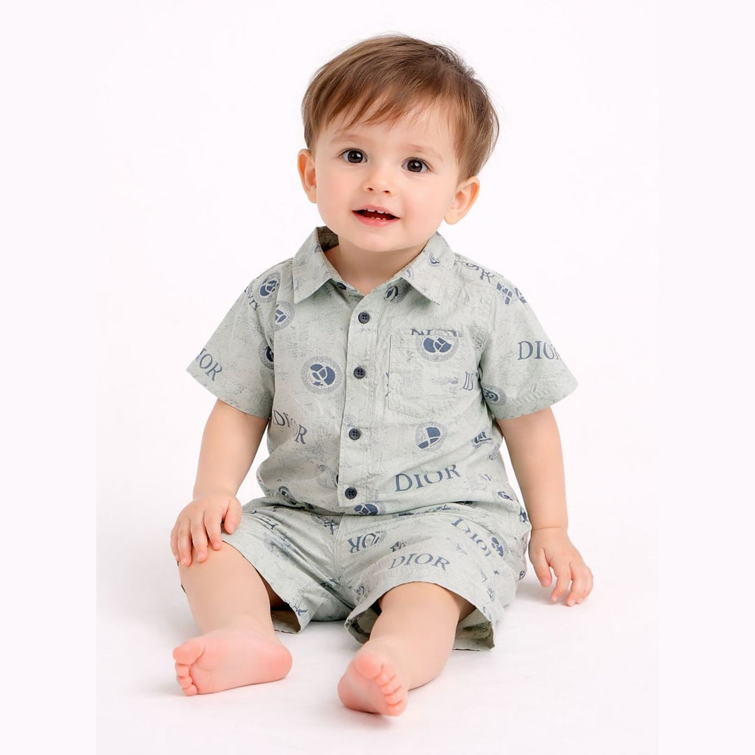 Baby 2Pc Dior Print Chand Tara Store