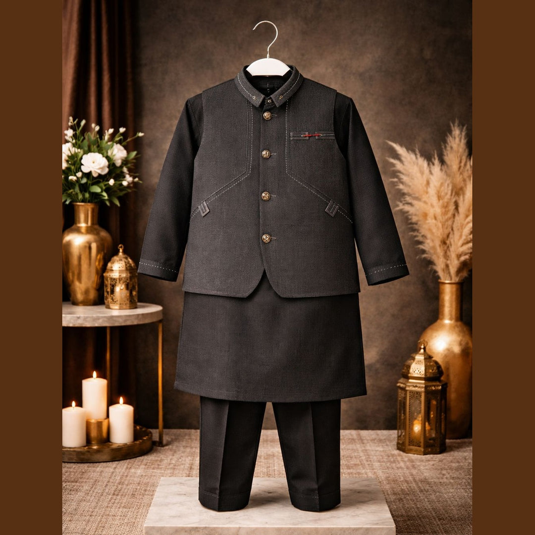 Baby Boy Coat Pant Chand Tara 