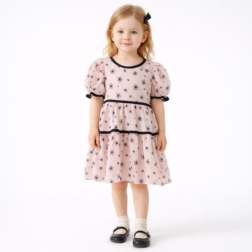 Baby Frock Flower Print Chand Tara Store