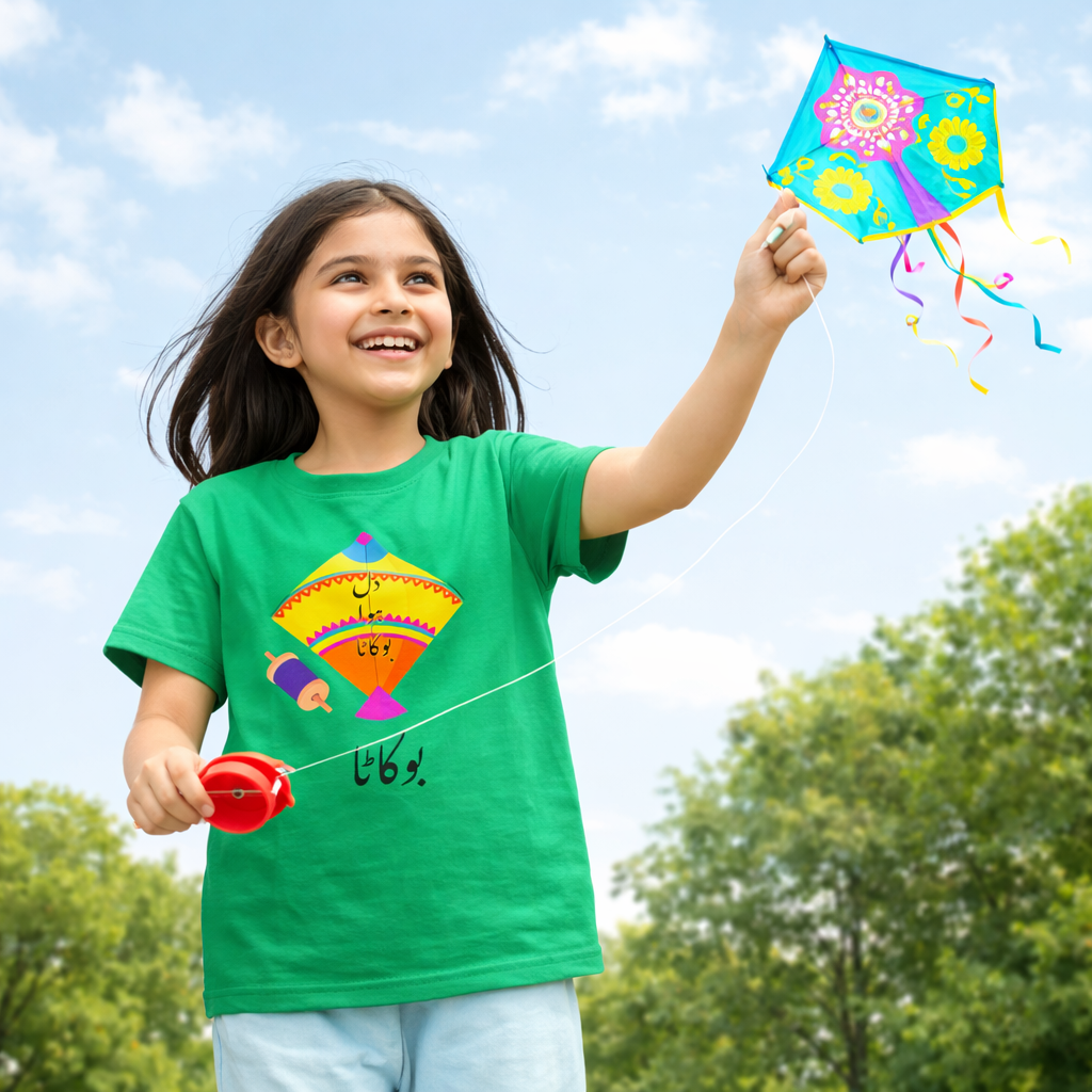 Basant Festival Shirts  green Chand Tara Store