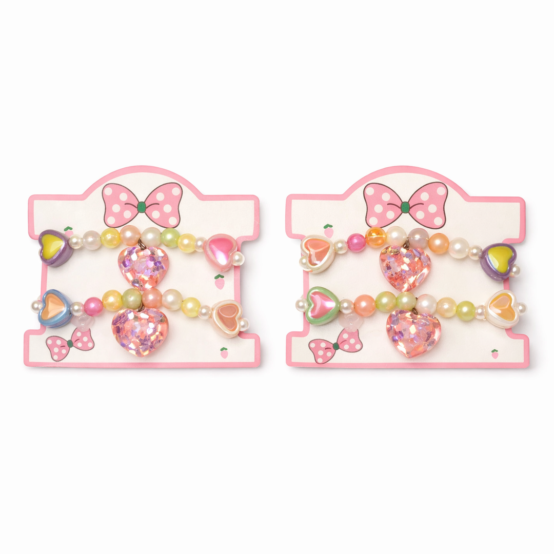 Beaded Bow Bracelet Set Chand Tara Store
