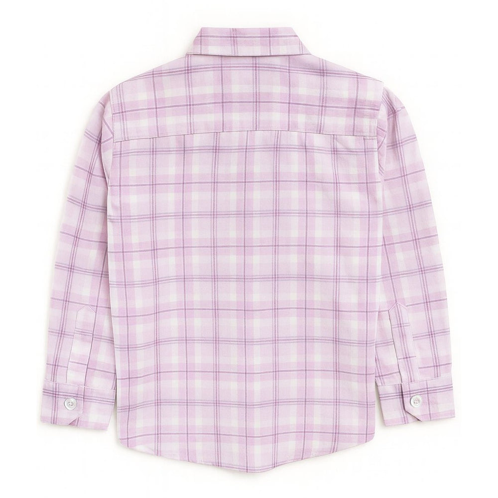Boys Check Shirt Full Sleeve Cotton