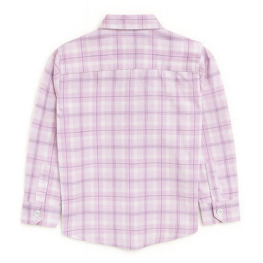 Boys Check Shirt Full Sleeve Cotton
