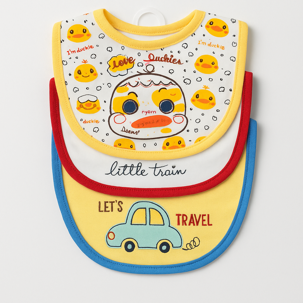 My Little Baby Pack Of 3-Bib Thai