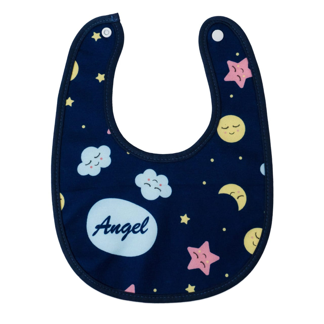 China Baby Printed Bib Button