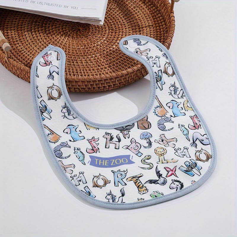 China Baby Printed Bib Button