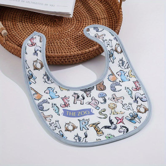 China Baby Printed Bib Button