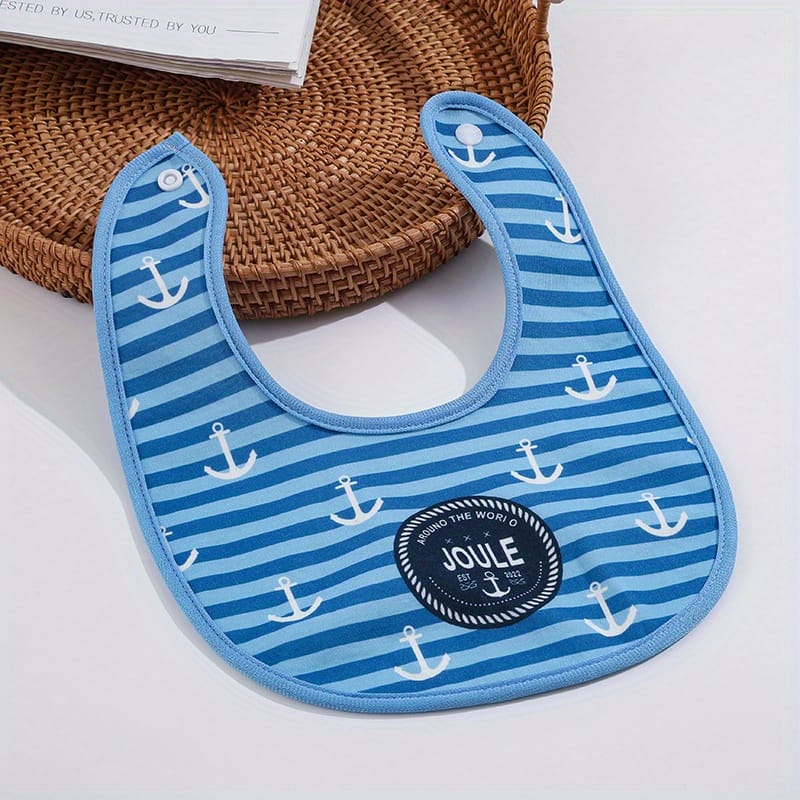 China Baby Printed Bib Button