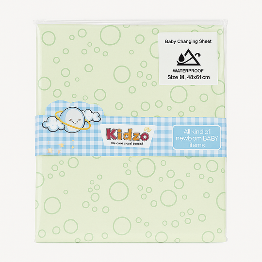 Kidzo Baby Changing Sheet-Larg