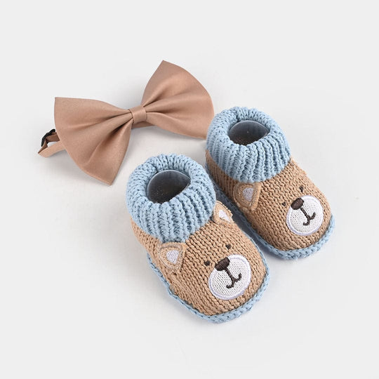 Baby 2-Pcs Set Woolen Botties