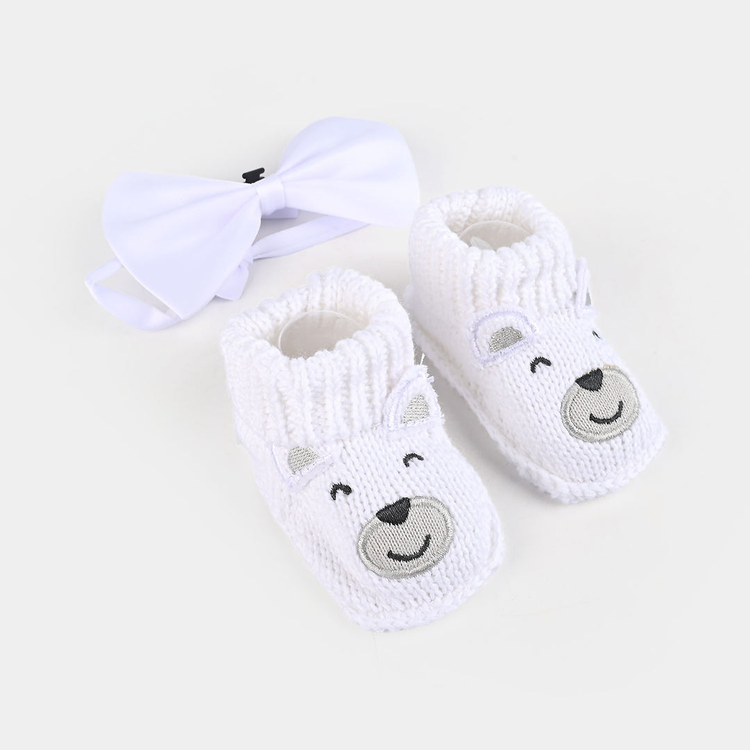 Baby 2-Pcs Set Woolen Botties