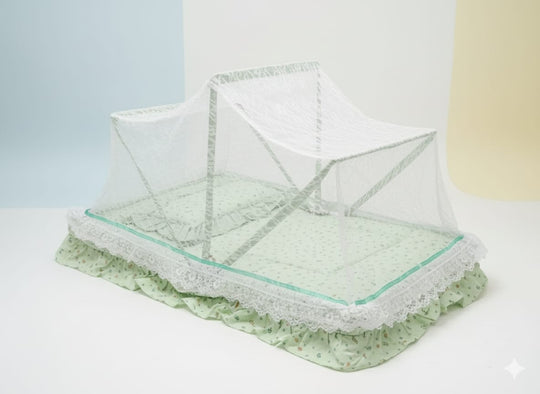 First Love Baby Round Net Printed