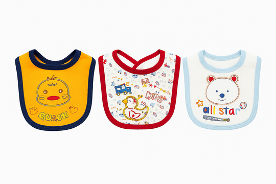 My Little Baby Pack Of 3-Bib Thai