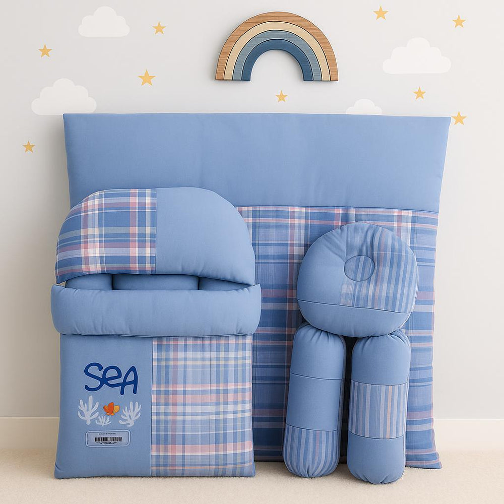 5-Pieces Check Print Bister