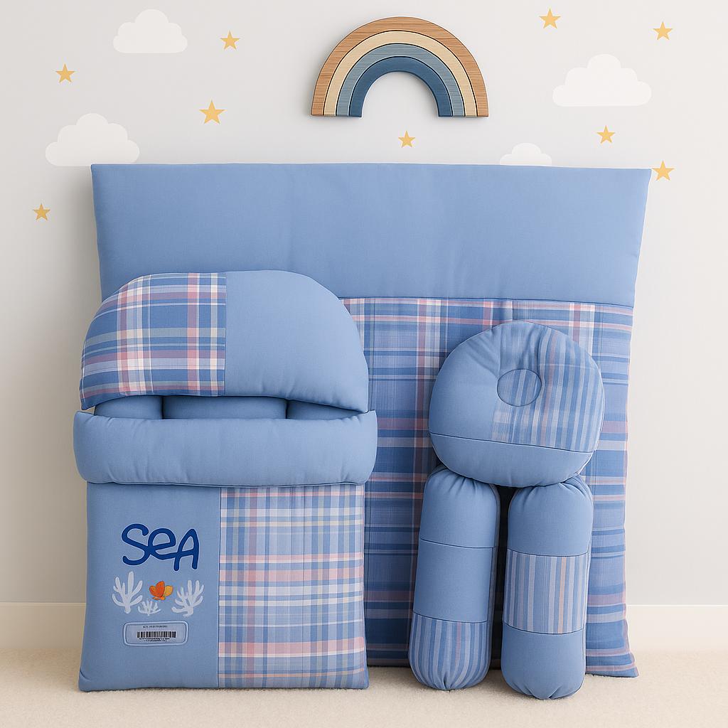 5-Pieces Check Print Bister