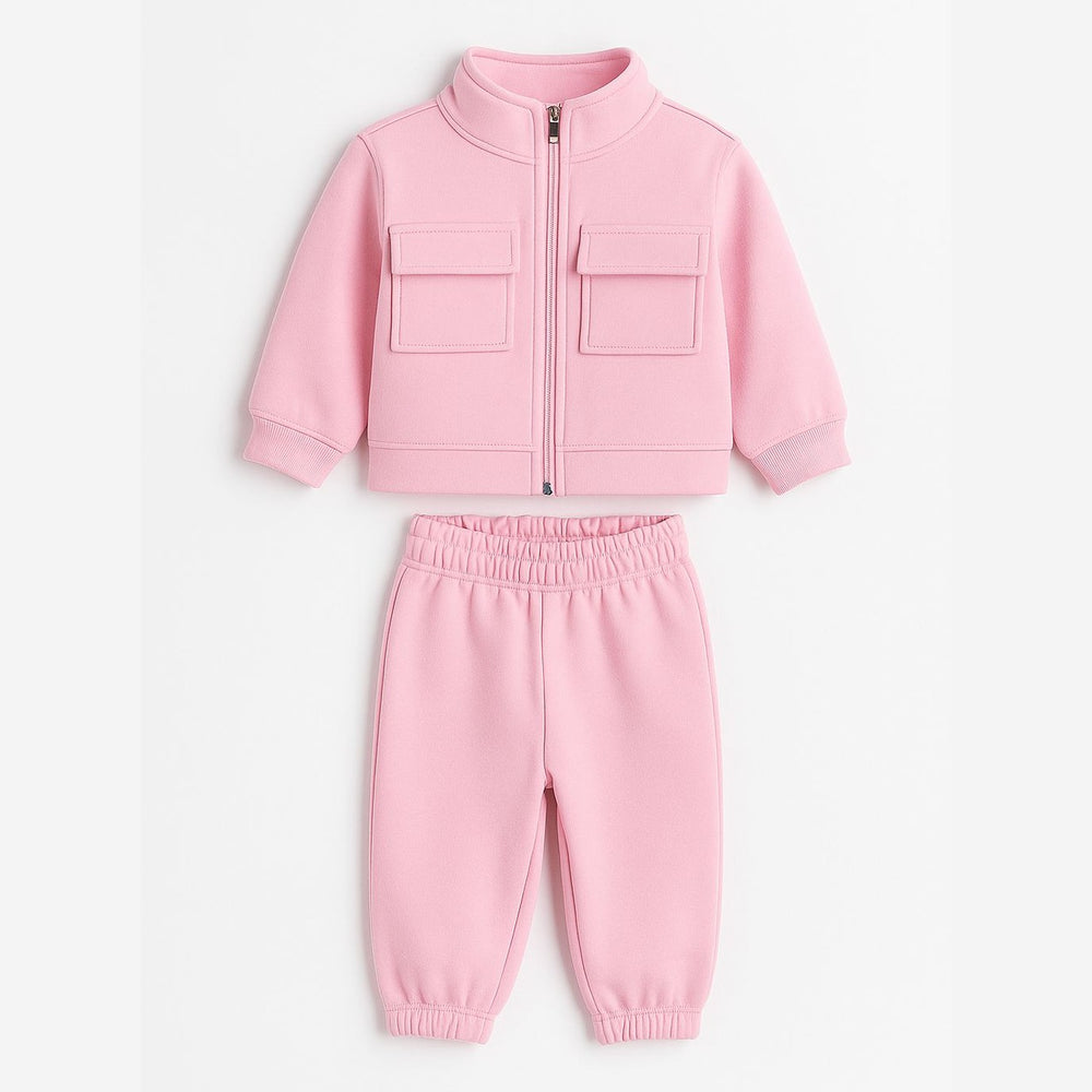 Fleece Suit Pink