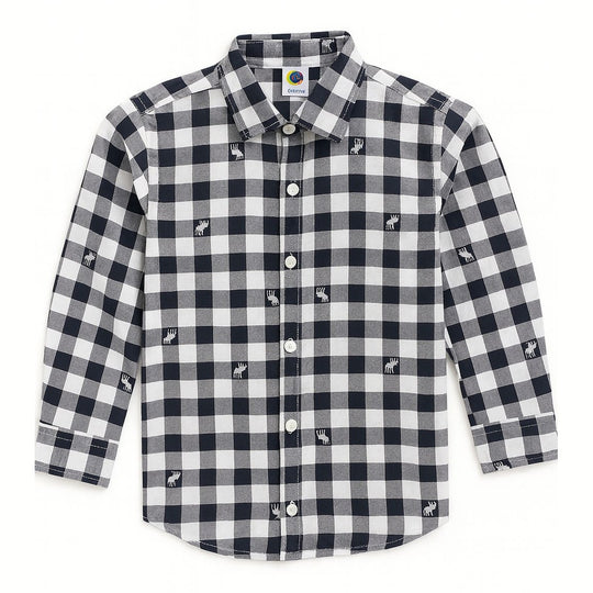 Boys Check Shirt Full Sleeve Cotton