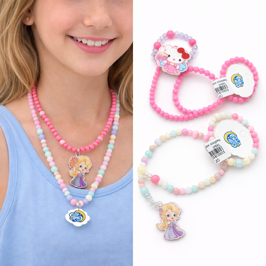 Necklace with Matching Bracelet