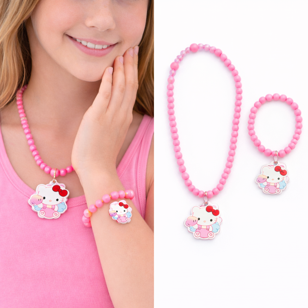 Necklace with Matching Bracelet