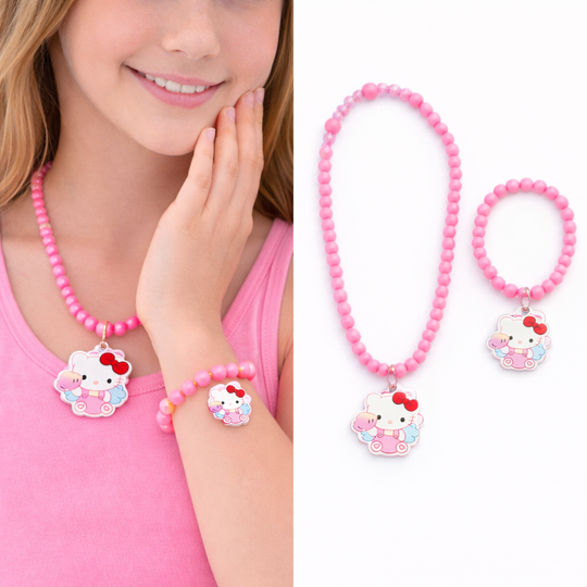 Necklace with Matching Bracelet