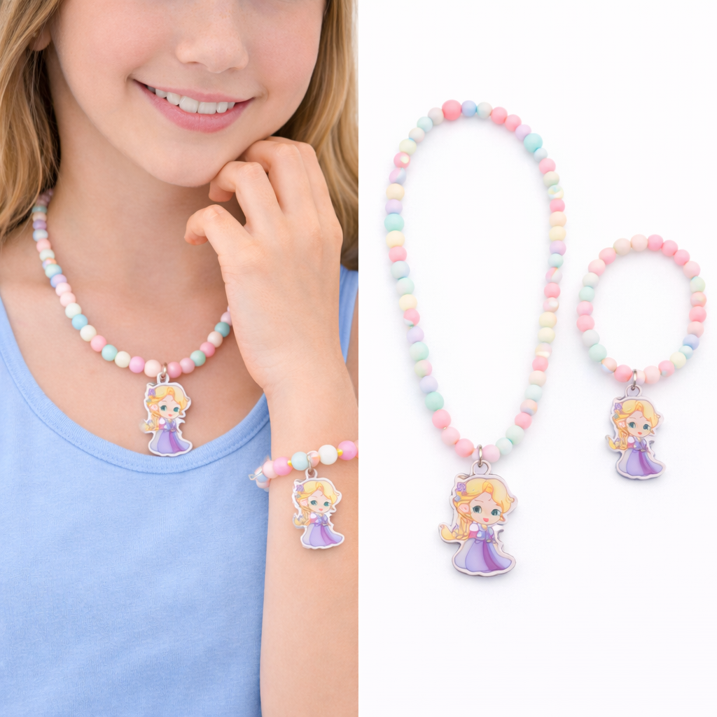 Necklace with Matching Bracelet