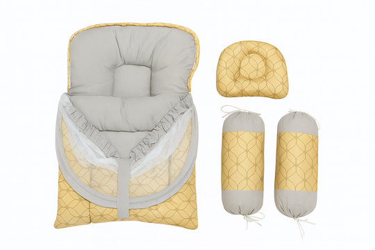 Ld Mother Care 4-Pcs Carry Nest 2In 1