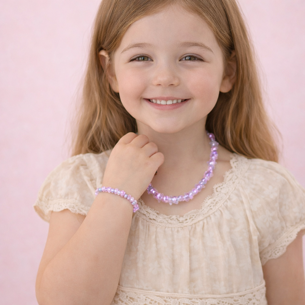 Nacklace With Matching Bracelet
