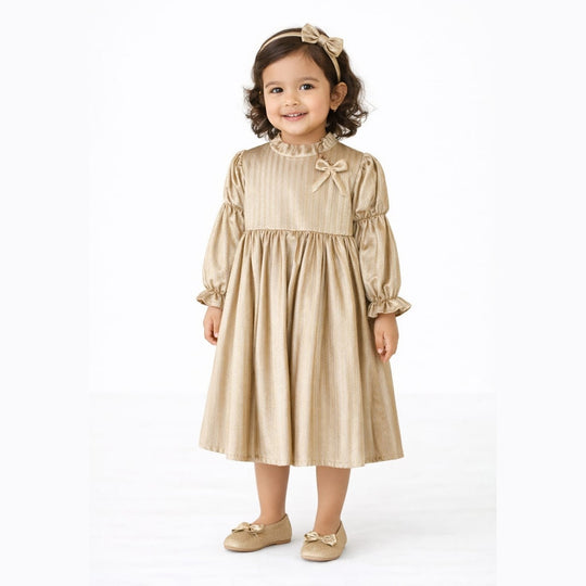 Velvet Baby Girl Frock