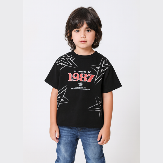 Black 1987 Style Shirt