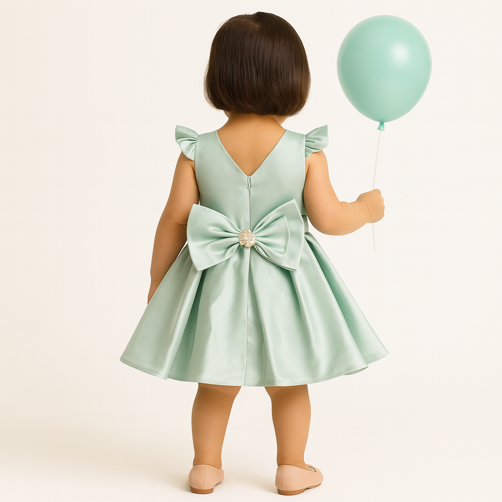 Aqua Fancy Frock