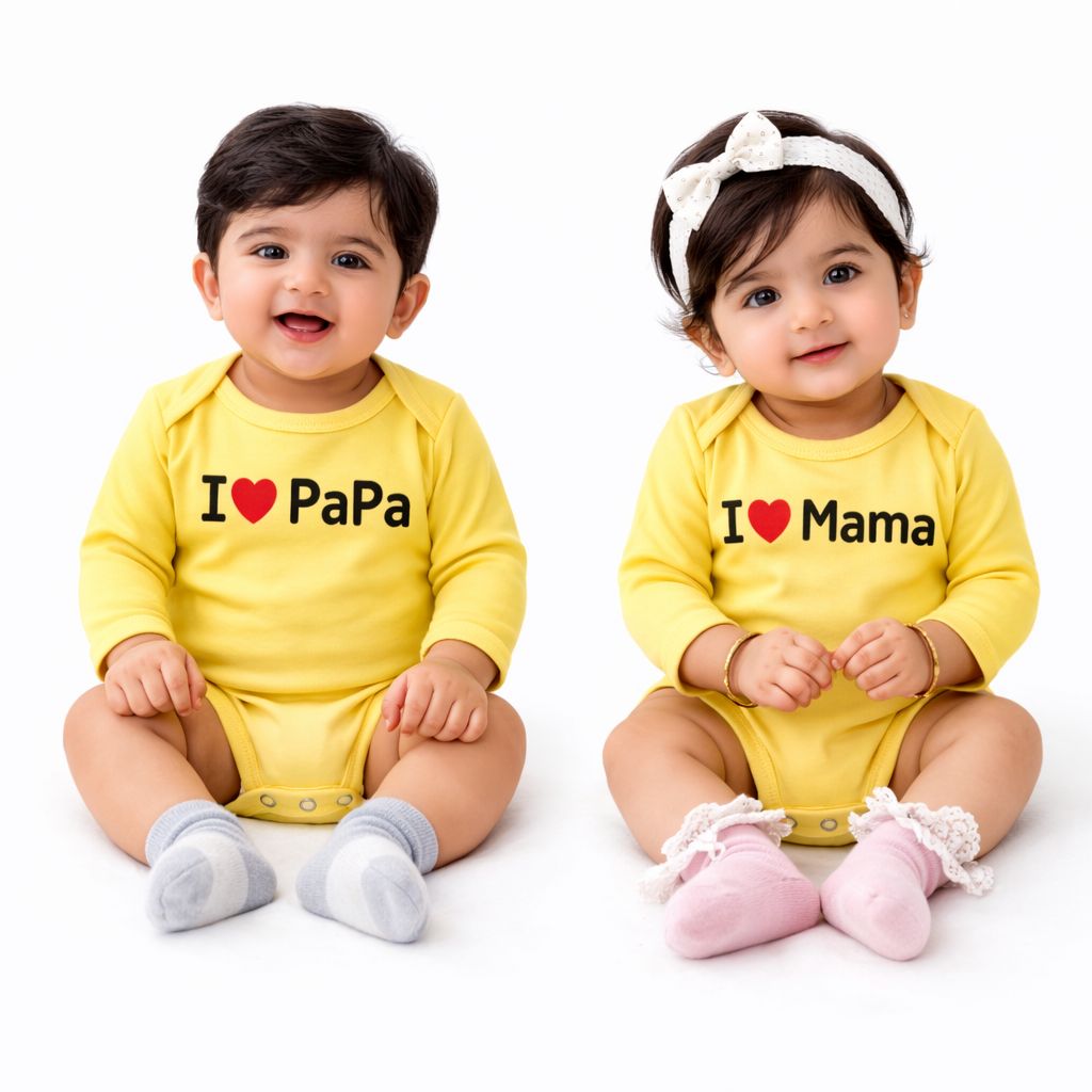 Mayer Happy Angel Body Suit ( I LOVE MOM )