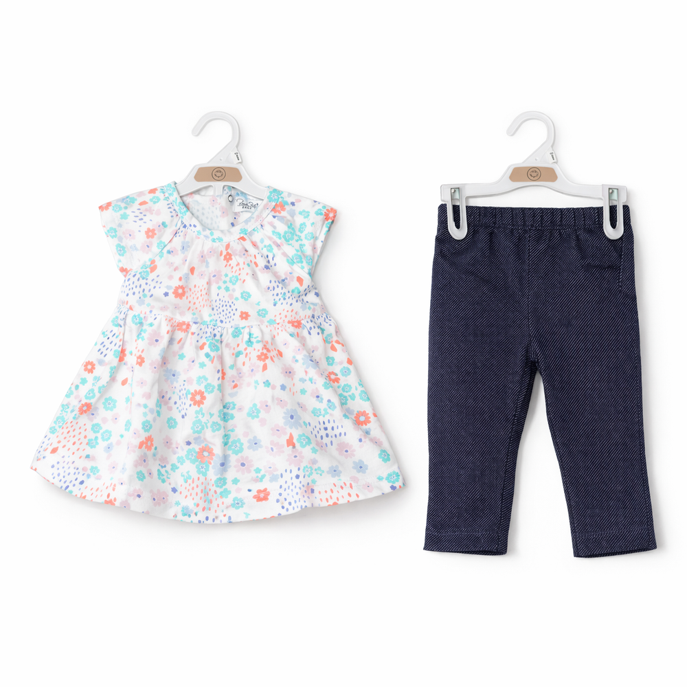 Baby Girls 2PCS suit Flower Print