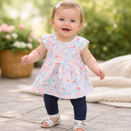 Baby Girls 2PCS suit Flower Print