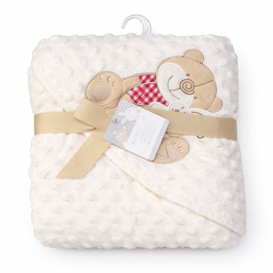 baby Bubble Blanket Hooded