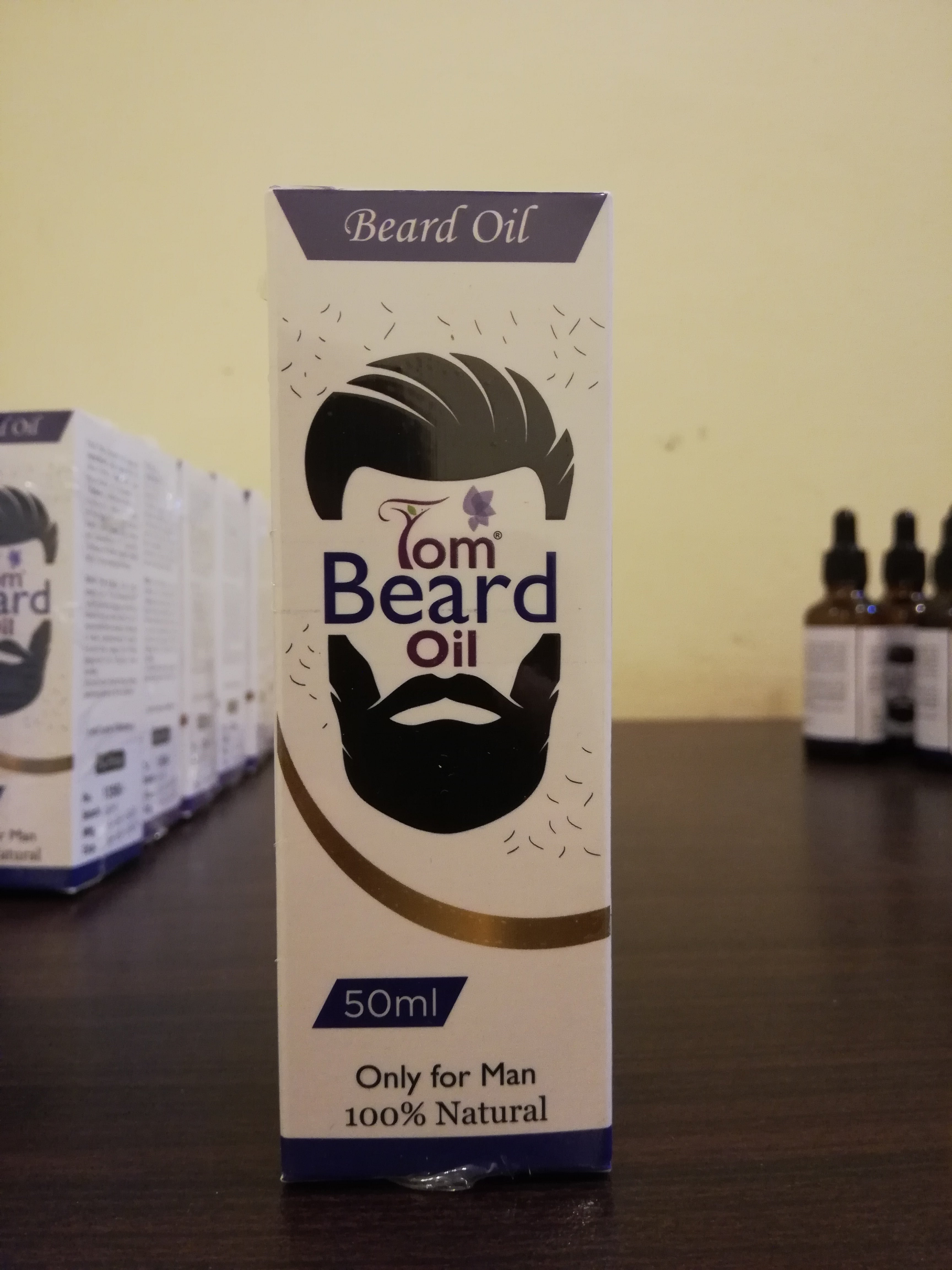 Men Beard Regrowth Oil