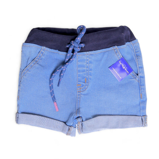 Blue Denim Shorts