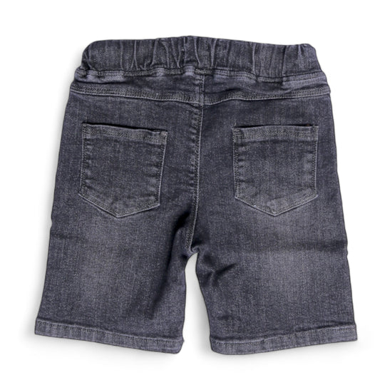 Black Denim Shorts